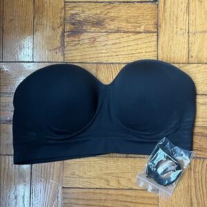 Yummie Peyton Convertible Strapless Bra - Black - size M - Like New